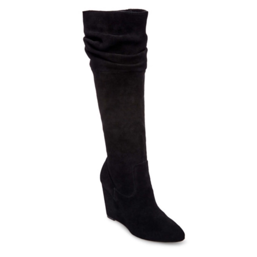 Steve Madden - Black Samaya Wedge Boot